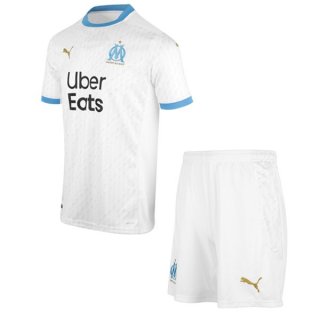 Maglia Marseille Home Bambino 2020 2021 Bianco