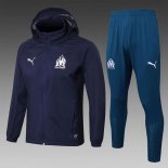 Giacca a vento Marseille Set Completo 2025 2026 Blu Giacca a vento Marseille Set Completo 2025 2026 Blu