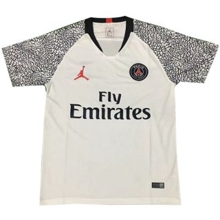 Maglia di Formazione Paris Saint Germain 2019 2020 Bianco Nero