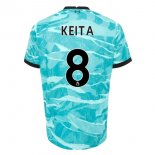 Maglia Liverpool NO.8 Keita Away 2020 2021 Blu