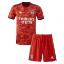 Maglia Lyon Away Bambino 2021 2022 Rosso Maglia Lyon Away Bambino 2021 2022 Rosso