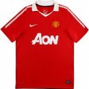 Thailandia Maglia Manchester United Home Retro 2010 2011 Rosso Thailandia Maglia Manchester United Home Retro 2010 2011 Rosso