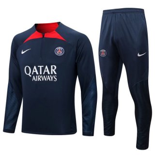 Felpa PSG 2022 2023 Blu Rosso