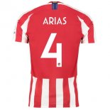 Thailandia Maglia Atletico Madrid NO.4 Arias Home 2019 2020 Rosso