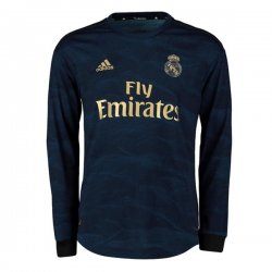 Maglia Real Madrid Away ML 2019 2020 Blu