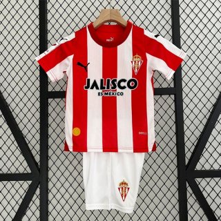 Maglia Sporting De Gijón Home Bambino 2023 2024
