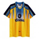 Thailandia Maglia Chelsea Away Retro 1995 1996 Giallo Thailandia Maglia Chelsea Away Retro 1995 1996 Giallo