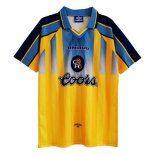 Thailandia Maglia Chelsea Away Retro 1995 1996 Giallo Thailandia Maglia Chelsea Away Retro 1995 1996 Giallo